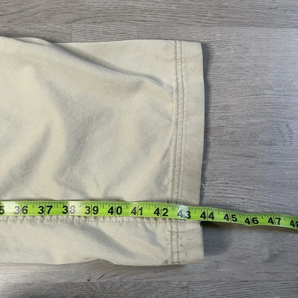 Levi's Loose Straight Cargo Pants Men's Size 34x33 Tan Khaki Cotton Pockets Hike